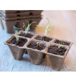 Lot de 10 pots tourbe de 6...