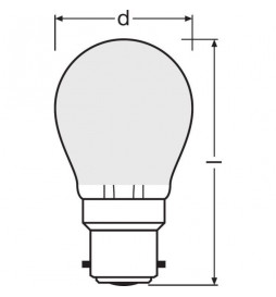 OSRAM Ampoule LED Sphérique...