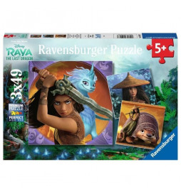 Puzzles 3x49 pieces - Raya,...