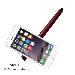 Stylet Stylo Support pour Smartphone 3 en 1 Bille Tablette Ecrire Universel