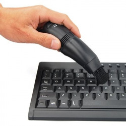 Mini aspirateur USB pour PC & MAC Nettoyer Clavier Portable Ordinateur NOIR