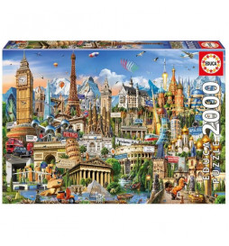 EDUCA Puzzle 2000 Symboles...