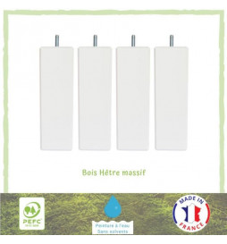 Jeu de pieds carrés L 6 x l...