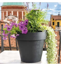 DEROMA Pot de fleurs rond...
