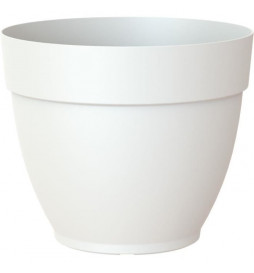 POT CAPRI CAMPANA 35CM BLANC