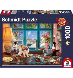 Puzzle Puzzle romantique,...