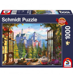 Puzzle Vue sur le chƒteau...