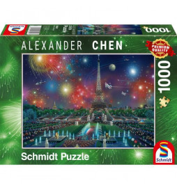 Puzzle Feu d'artifice sur...