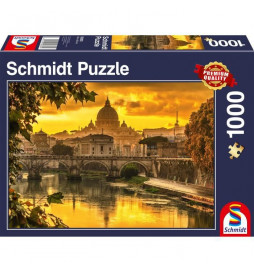 Puzzle Lumiere dorée sur...