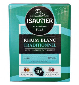 Rhum Blanc 40° Bib 3l Isautier