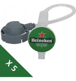 BEERTENDER Lot de 5 tubes...