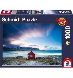 Puzzle Cabane sur la côte...