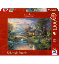 Puzzle Dans le paradis...