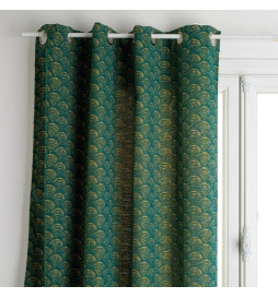 Rideau jacquard Chenille -...