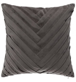 Coussin en velours tressé -...