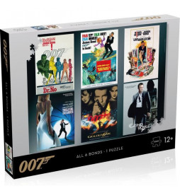 JAMES BOND Puzzle Acteurs...
