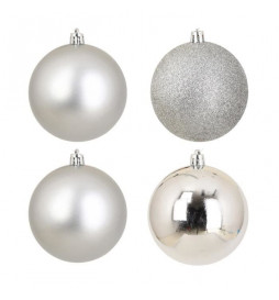 Lot de 4 Boules de Noël 3...