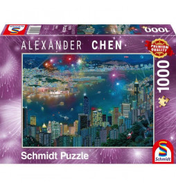 Puzzle Feu d'artifice sur...