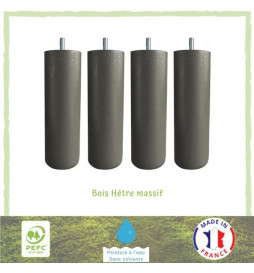 Jeu de pieds cylindriques Ø...