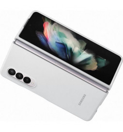 Coque silicone Z Fold3 Blanc