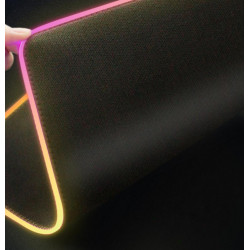 Tapis de Souris LED pour PC & MAC Clavier Bureau 7 couleurs Deperlant 30x78cm
