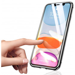 Coque Verre Trempe pour "IPHONE 12 Pro" Magnetique Transparente Protection Integrale