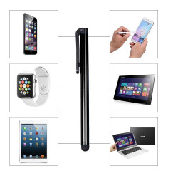 Stylet Fin Aluminium x5 pour Smartphone Tablette Ecrire Universel Lot de 5