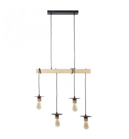 Suspension 4 Lampes -...