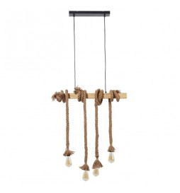 Suspension 4 Lampes - Métal...