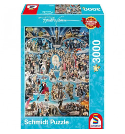 Puzzle Hollywood XXL, 3000 pcs