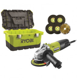 RYOBI Meuleuse d'angle -...