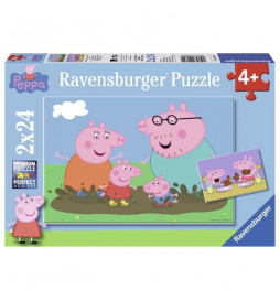 PEPPA PIG Puzzles 2x24...