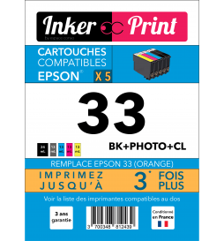 Pack de Cartouches d'encre...
