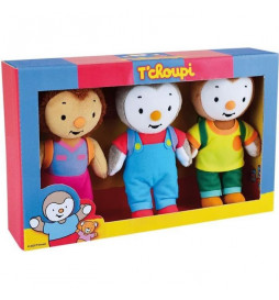 T'CHOUPI Coffret 3 peluches...