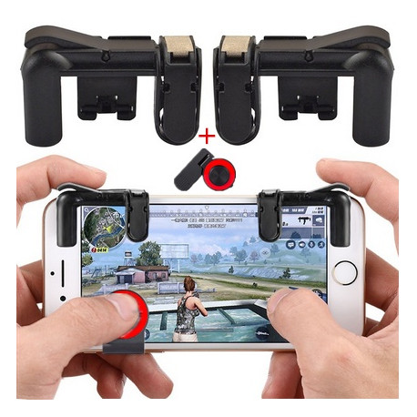 Joystick avec Gachettes pour Smartphone Jeux Video Manette Ventouse Precision Universel 