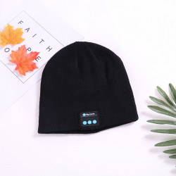 Bonnet Bluetooth pour Smartphone avec Ecouteurs Intégrés Reglage Boutons Universel Hiver