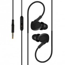 Ecouteurs Sport pour Smartphone avec Micro et Bouton Réglage Son Kit Main Libre INTRA-AURICULAIRE Jack Universel