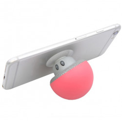 Enceinte Champignon Bluetooth pour Smartphone Ventouse Haut-Parleur Micro Mini