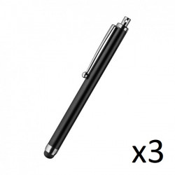 Grand Stylet x3 pour Smartphone Tablette Ecrire Universel Lot de 3