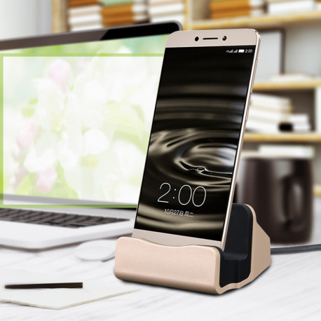 Station d'Accueil de Chargement pour Smartphone Type C Support Chargeur Bureau