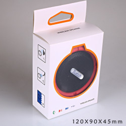 Enceinte Bluetooth Sport pour Smartphone Ventouse Haut-Parleur Micro Waterproof