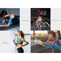 Brassard Sport Sac pour Smartphone Courir Respirant Housse Running Rangement