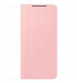 Smart LED View Cover S21 Rose
