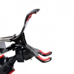 Support Vélo pour Smartphone Guidon Pince GPS Noir Universel 360 Rotatif VTT Cyclisme