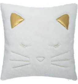 Coussin Fake Fur Chat 100%...