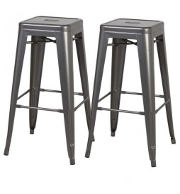 Lot de 2 tabourets...