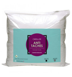 Oreiller Coton Anti-Tâches...