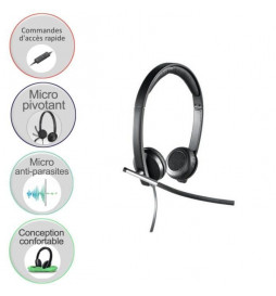 LOGITECH - Casque micro...