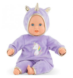 COROLLE Bébé calin licorne