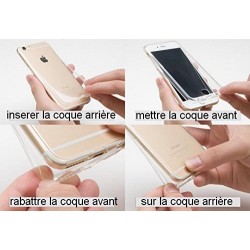 Coque Silicone Intégrale Transparente pour IPHONE 7 APPLE Protection Gel Souple